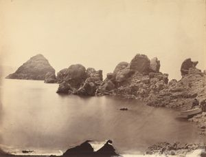 티모시 H. O'설리번, 석회암 돔, 피라미드 호, 네바다, 1867