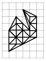 기본 삼각형들로 분할된 다각형