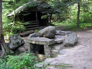 피히텔나아프강의 발원지