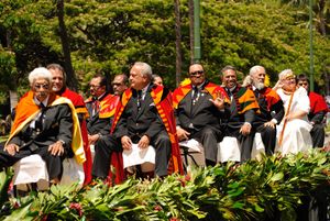 2012년 카메하메하 1세 왕립 훈장 단원들