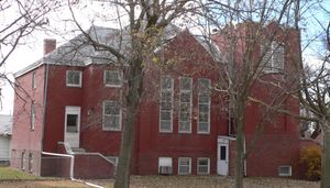 앨마의 연합 감리교 교회(2009년 11월 1일 촬영)