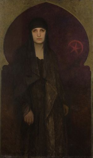 할리데 에디프 아드와르(Alphonse Mucha)의 작품, 1928년