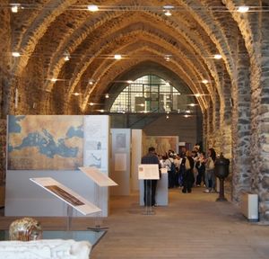 11세기에 건설된 아말피 아르세날의 내부