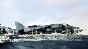 1980년 VMA-231 소속 미국 해병대 AV-8A