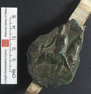 웨일스 봉인 (리웰린 압 이오르베르스)의 공식 문서에 사용된 봉인