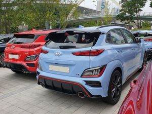 현대 코나 N 후측면