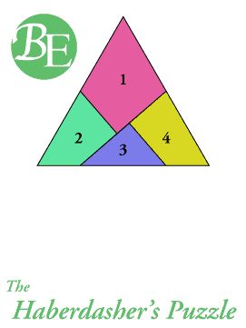 듀드니가 해결한 "The Harberdasher's Puzzle"