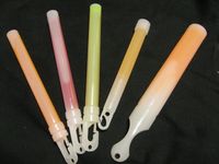 다양한 종류의 형광봉