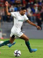 2021 FIFA 클럽 월드컵에서 파우메이라스와 함께 있는 호니