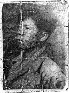 화살머리고지 전투에서 산화한 고(故) 김기봉 이등중사의 사진