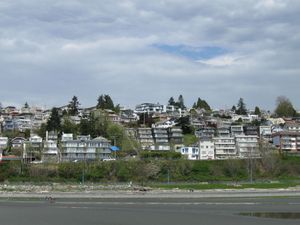 화이트록 부두에서 바라본 도시