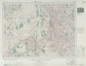 會澤}})를 포함한 지도 (AMS, 1954)