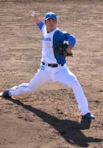 홋카이도 닛폰햄 파이터스 시절 (2022년 8월 24일, 오비히로의 숲 야구장)