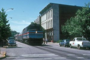 1994년까지 후시어 스테이트는 라피엣에서 도로 주행 구간을 운행했다.