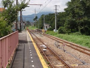 승강장 모습 (2009년 8월)