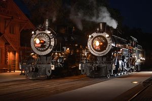 그랜드 캐니언 철도 야간 사진 촬영