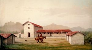 1817년 설립된 미션 산 라파엘 아르캉헬.