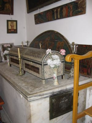 예루살렘 성묘 교회의 40 순교자 예배당.