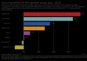 성별 임금 격차 분해 (2010)