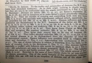 1917년 스코필드 관주성경의 주석