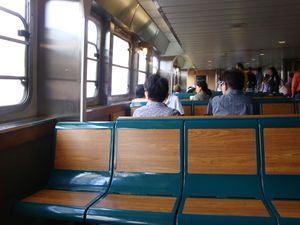 스태튼아일랜드 연락선 Molinari급 페리보트의 승객 공간