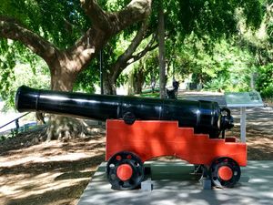 1803년에 주조된 식민지 방어용 대포