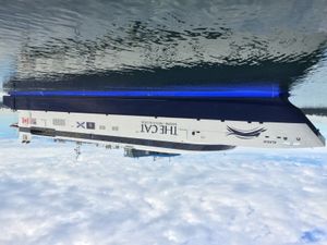 2016년 야머스 항구를 떠나는 The Cat