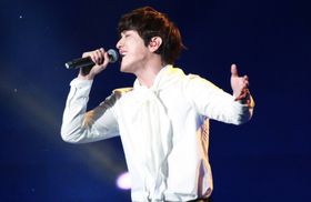 2015년 Top Chinese Music Awards에서 정용화 (중국 선전)