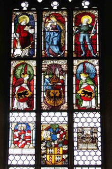 예겐스토르프의 교회 스테인드 글라스