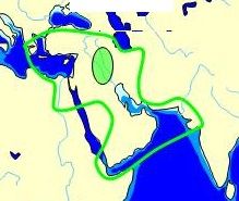 고대 메소포타미아, 바빌로니아, 아시리아 문화권에서 인식했던 세계