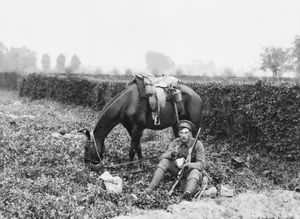 1914년 10월 13일 벨기에의 영국 기병