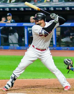 클리블랜드 인디언스 시절 (2018년 6월 5일)