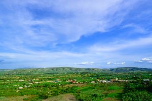 Balmy weather on Biharwe Hill overlooking Biharwe area Mbarara District