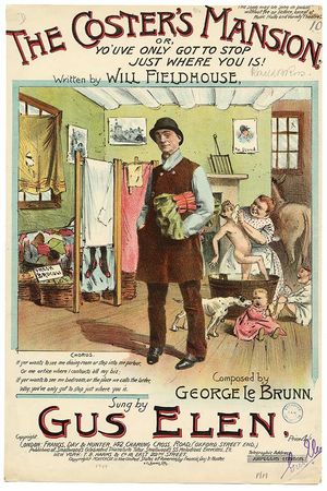 거스 엘렌, The Coster's Mansion, 1899 악보
