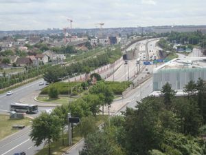 2010년 7월 보비니의 A86 고속도로 램프