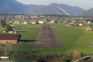 자르넨 근처의 케기스빌 착륙장