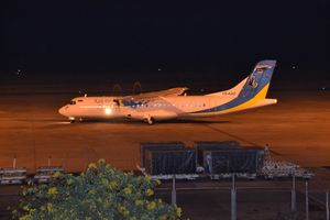 칸 항공의 ATR 72-500 (2014년 콘깬 공항)