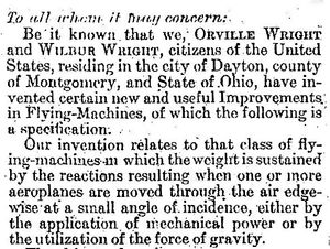 라이트 형제의 특허권