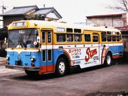 66MC 이전의 차체히노 RB120 1966년식 군마추오 버스