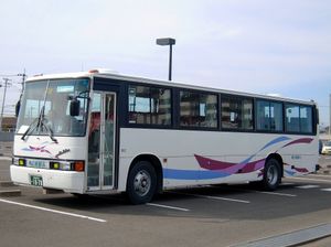 미나미산리쿠 관광 U-HU3KPAA, 전문형 사양으로 RU6B계와 유사한 외관