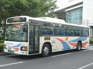 투 스텝 버스 (탑 도어) PDG-KV234Q2 (지바 플라워 버스)