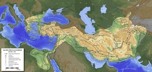 알렉산드로스 3세(알렉산드로스 대왕) 시대 마케도니아 왕국의 최대 영토