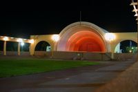 사운드 쉘(1935년 건설) 야경