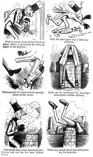 Some of the Mysteries of Loan and Discount의 앨리 슬로퍼 (찰스 헨리 로스, 1867)