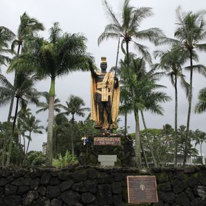 카메하메하 대왕 동상(하와이섬히로)