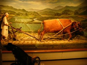 전통 농업 디오라마