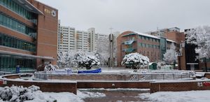 한국성서대학교 캠퍼스 겨울 전경