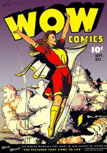 「Wow Comics No° 38」 표지 (1941년)