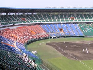 오카야마현 구라시키 스포츠 공원 야구장