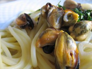 홍합 스파게티 (Spaghetti con le cozze)
